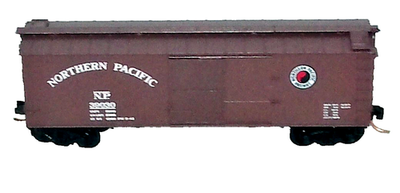 #ad NEW Micro Trains N Scale Northern Pacific 40#x27; Wood Box Car NP39030 $26.95