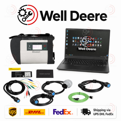 2026.06 For Mercedes MB Star C4 DOIP Xentry truck car Diagnostic scanner laptop