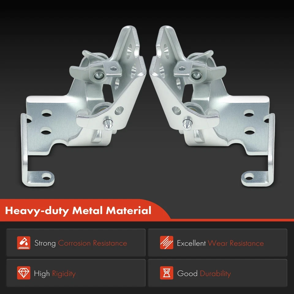 2x Front Side Door Hinge for Chevrolet Silverado 1500 1999-2006 Silverado 2500 - Image 3 of 4