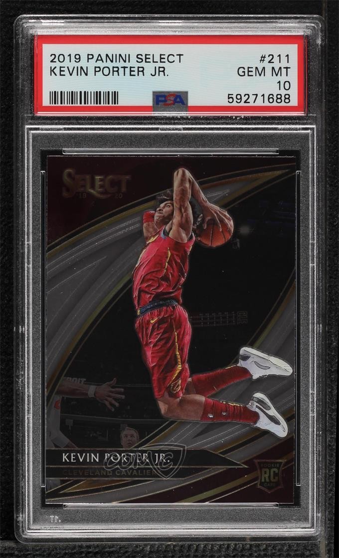 2019-20 Panini Select Courtside Kevin Porter Jr #211 PSA 10 GEM MT 0c6