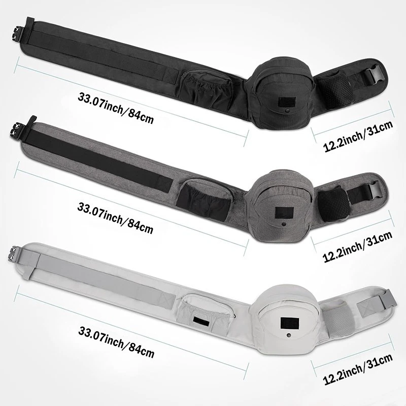 Newborn&Toddler Hip Seat Carrier-Ergonomic,Secure,Breathable Mesh,Easy Adjust - Image 2 of 4