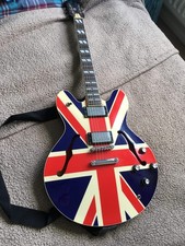 Epiphone Noel Gallagher Supernova, Union Jack / Flag, good used condition