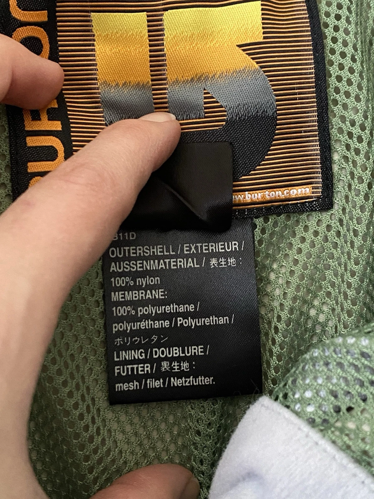 burton snowboard cargo pants