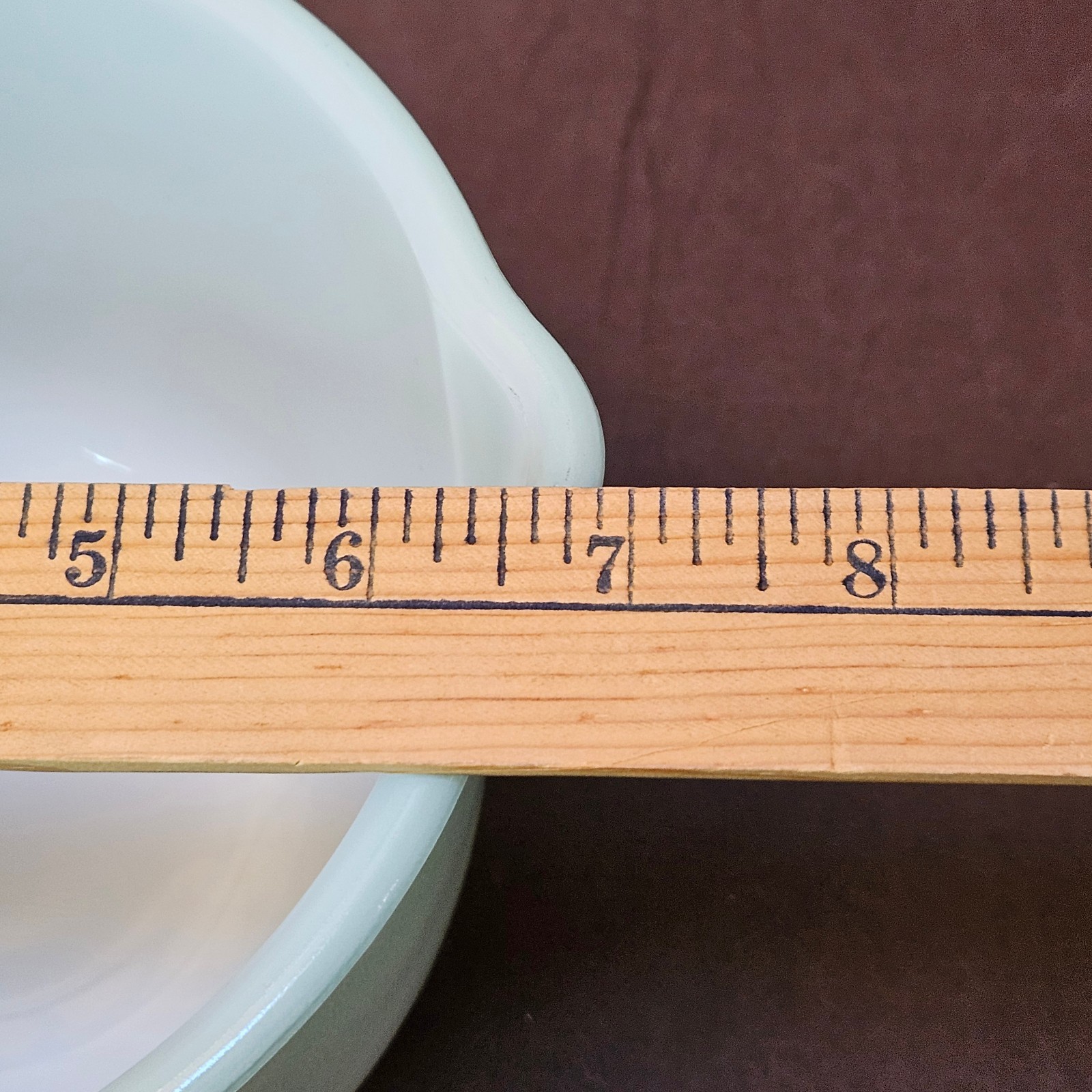 Vtg Glasbake 19CJ & 20CJ Aqua Blue Mixing Bowl Set of 2 Sunbeam Mixmaster Mixer