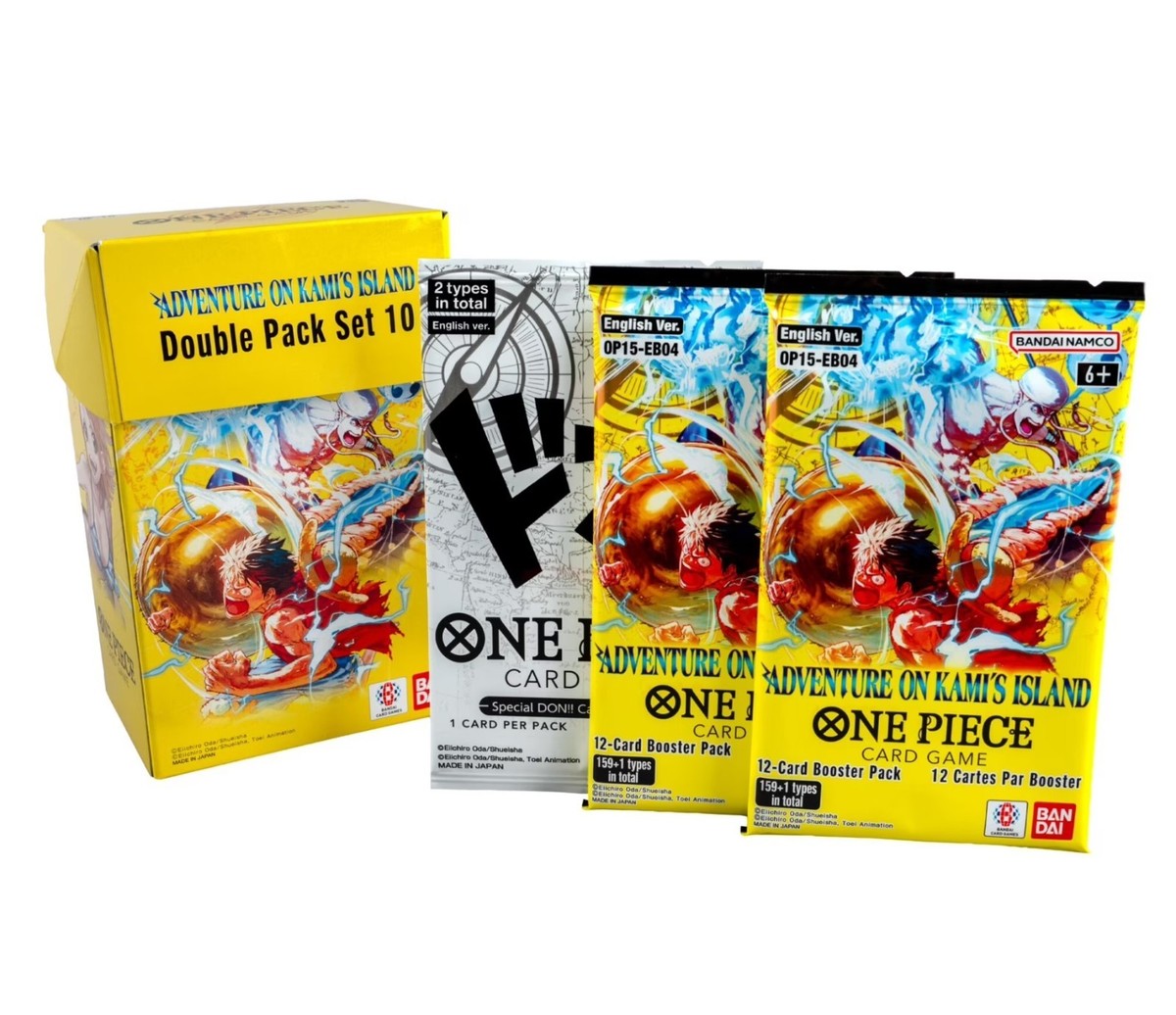 One Piece TCG OP15 Double Pack Set 10 DP-10 Sealed . FREE SHIPPING