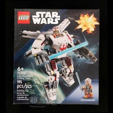 LEGO Star Wars Luke Skywalker X-Wing Mech 75390 New Sealed NISB Box Crease