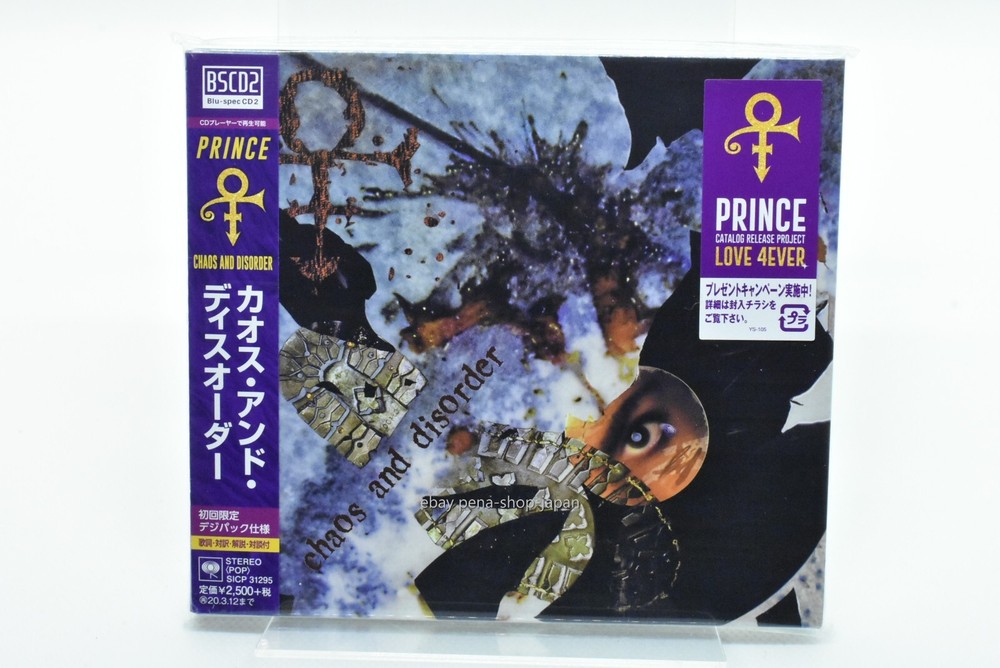 PRINCE-CHAOS AND DISORDER-JAPAN BLU-SPEC CD2