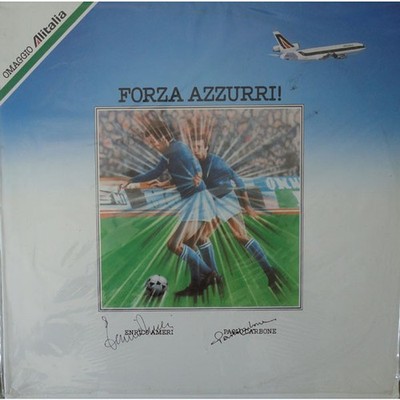 Enrico Ameri, Paolo Carbone - Forza Azzurri (Vinyl LP - 1978 - IT - Original)