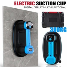Elektrischer Vakuum Glassauger 300KG Saugheber Saugnapf Fliesen 3600mAh Batterie