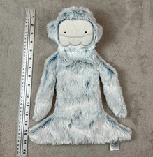 Slumberkins Yeti Ice Blue Baby Plush Toy Lovey Blankie Snuggler 15" Retired Rare