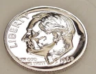 1962 Gem  Proof  "EYE CANDY" Dime 90% Silver Blazing Luster  #306
