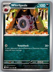 Whirlipede 055/086 Black Bolt Common