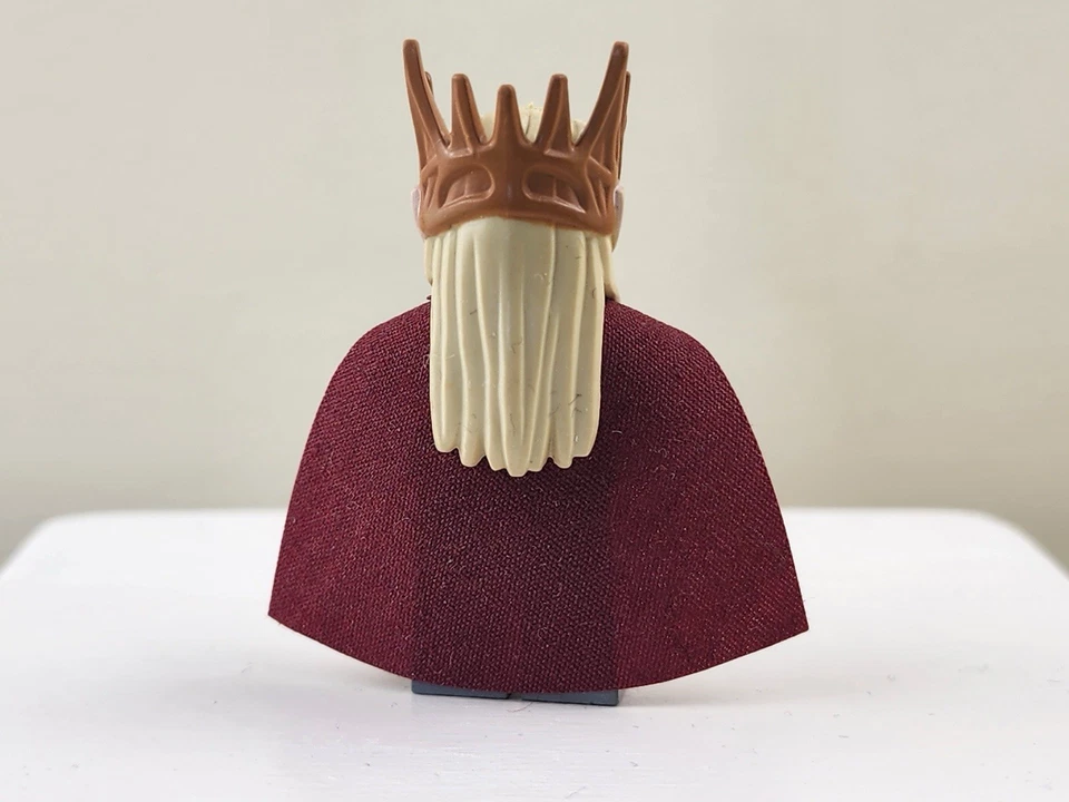 LEGO Hobbit Thranduil Elf Minifigure LOR079 79012 Lord of the Rings Crown NEW - Image 4 of 4