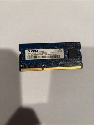 ELPIDA 4GB 1Rx8 Laptop Memory Tested US Seller