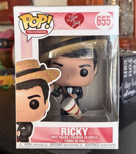 Funko Pop! Television: RICKY (Playing Bongos) #655 I Love Lucy w/Protector