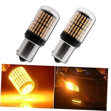 1156 BAU15S 150 degree PY21W 7507 Turn Signal Led Bulb, No Hyper BAU15S (150°)