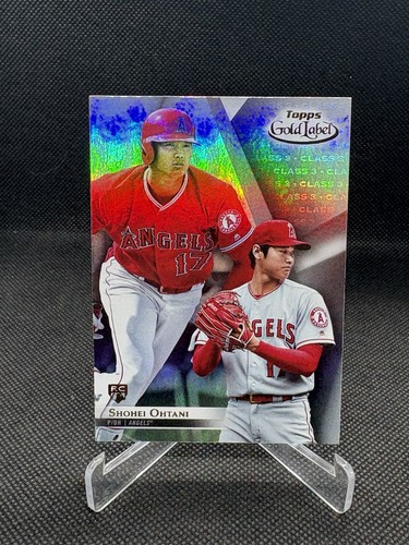 2018 Topps Gold Label - Shohei Ohtani #17 Class 3 (RC)