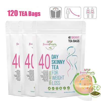 120 Herbal Tea Bags Slimming Tea Detox & Cleanse for Weight Loss Support