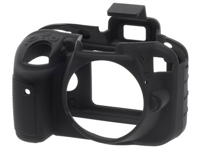 easyCover Silikon Kameraschutzhülle Displayschutzfolie für Nikon D3300