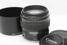 Canon EF85mm F1.8 USM DSLR Camera Lenses From Japan Tested [Exc+]