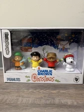 Little People A Charlie Brown Christmas Collector Set Fisher Price Peanuts NEW