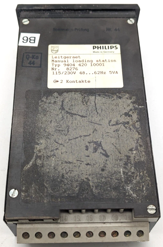 UNIDAD DE CONTROL PHILIPS 9404 420 10001/115/230v 48/62Hz 5VA Foto 2 de 4