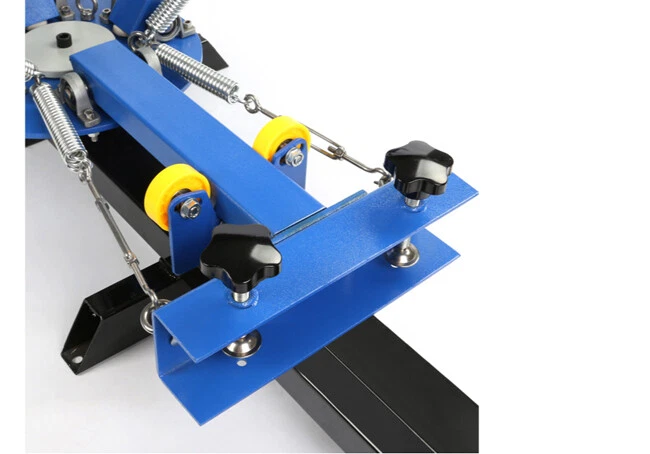 4 Color 2 Station Silk Screen Printing Machine DIY Press T-Shirt Printer Machine - Image 3 of 4
