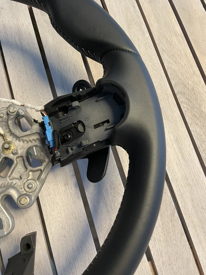 MINI F55 / F56 / F57 LCI Nappa Leder Lenkrad + Schaltwippen - TOP - 32305AOC817 - Bild 3 von 4