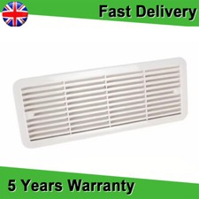 White Fridge Vent Assembly Grille Replacement Caravan Motorhome For Thetford