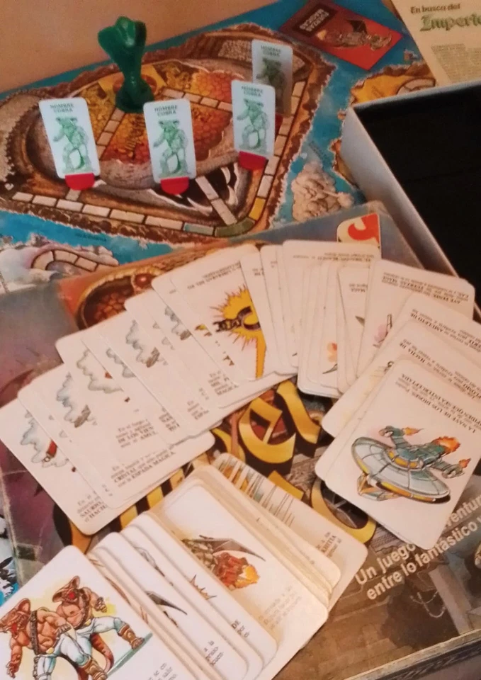 EN BUSCA DEL IMPERIO COBRA - CEFA 1ªEDICIÓN - JUEGO DE MESA ORIGINAL COMPLETO - Imagen 3 de 4