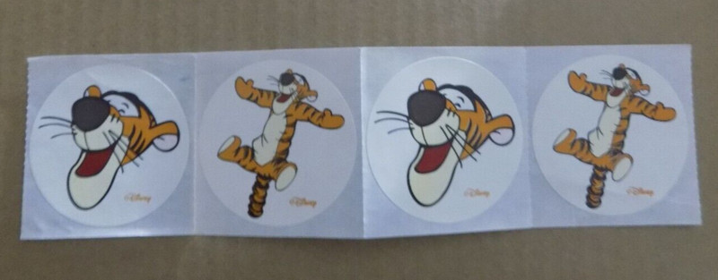 TIGGER STICKERS FROM WALT DISNEY WORLD