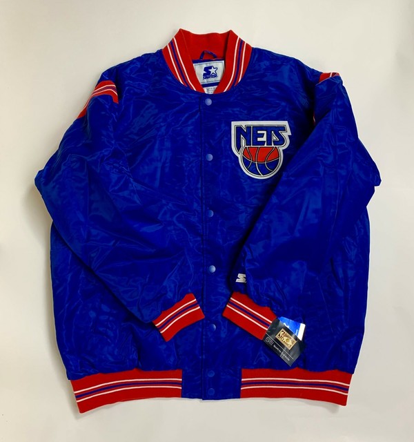 new jersey nets starter jacket