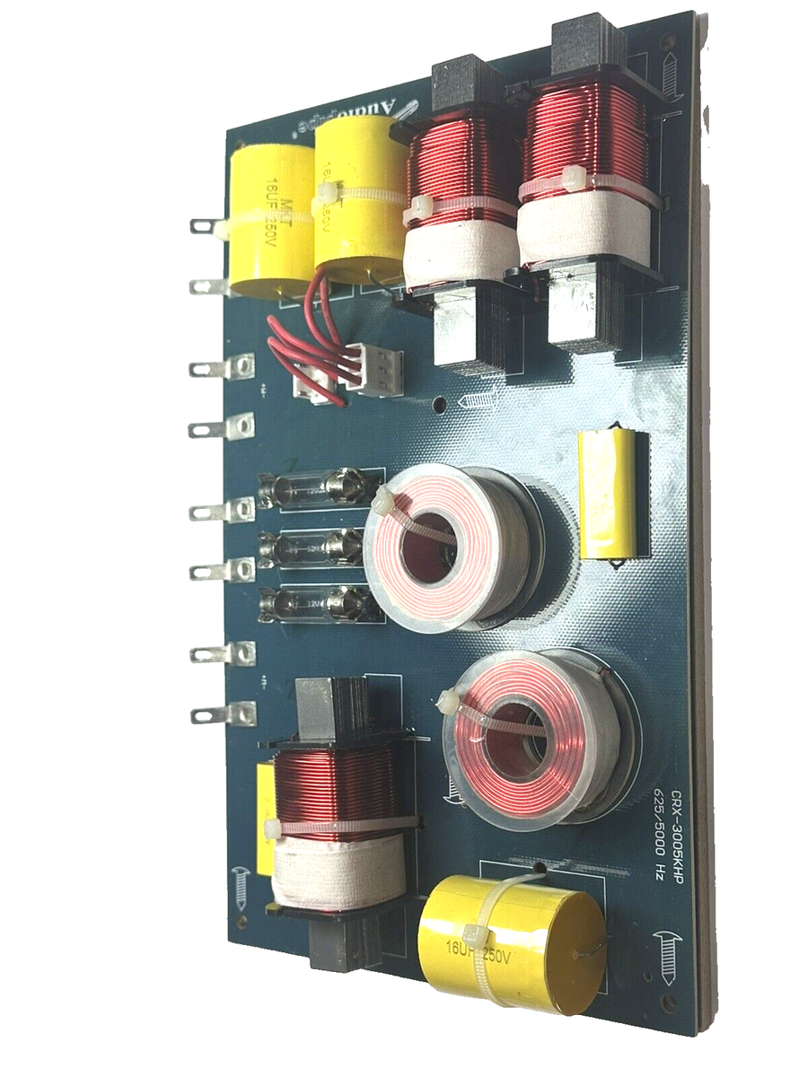 3 way Passive Crossover 625 Hz / 500 Hz - 1000 watts - 4 / 8 ohms