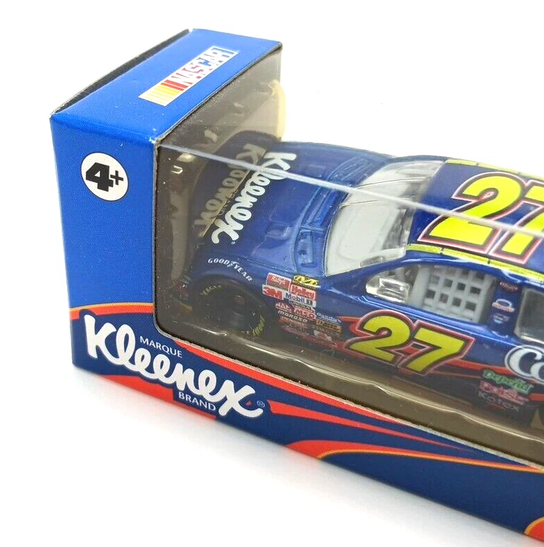 Ward Burton NASCAR #27 Kleenex Cottonelle Ford Fusion 1:64 Diecast 2007 Promo - Image 3 of 4