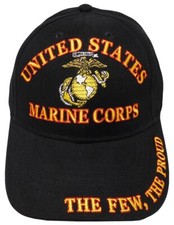 U.S Military Marine Corps the few the proud USMC Licensed Baseball Hat Cap X1