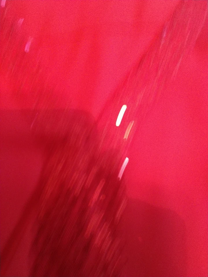 Womens Blouse Large Red Sparkle Valarie Stevens - Image 4 of 4