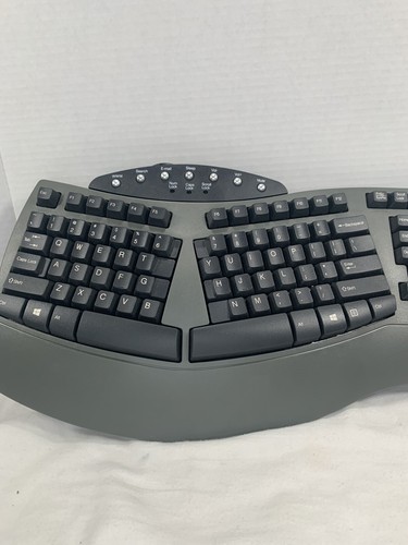 Fellowes Microban Ergonomic Wired USB Keyboard KU-9938 / 98915 - Picture 3 of 5
