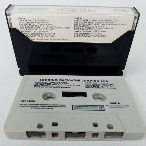 Original Artists LOOKING BACK THE JUMPING 50's Vol 1 (Cassette 1972 CBS) - Imagen 2 de 3