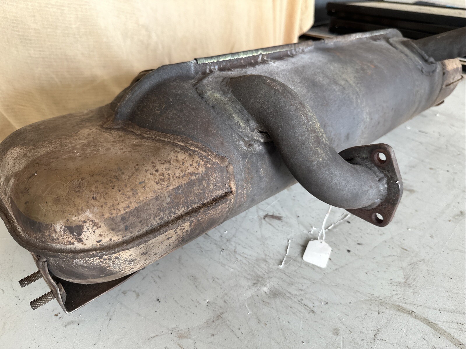 OEM Ferrari 308 GTBI/GTSI Mondial 8 Exhaust Muffler Silencer 114683
