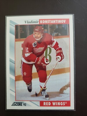 1992-93 Vladimir Konstantinov Score Hockey Detroit Red Wings | eBay