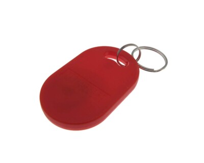 5PCS (2 in 1) 13.56Mhz & 125KHz Contactless rfid Keychain keyfob EM4100 S50 Red