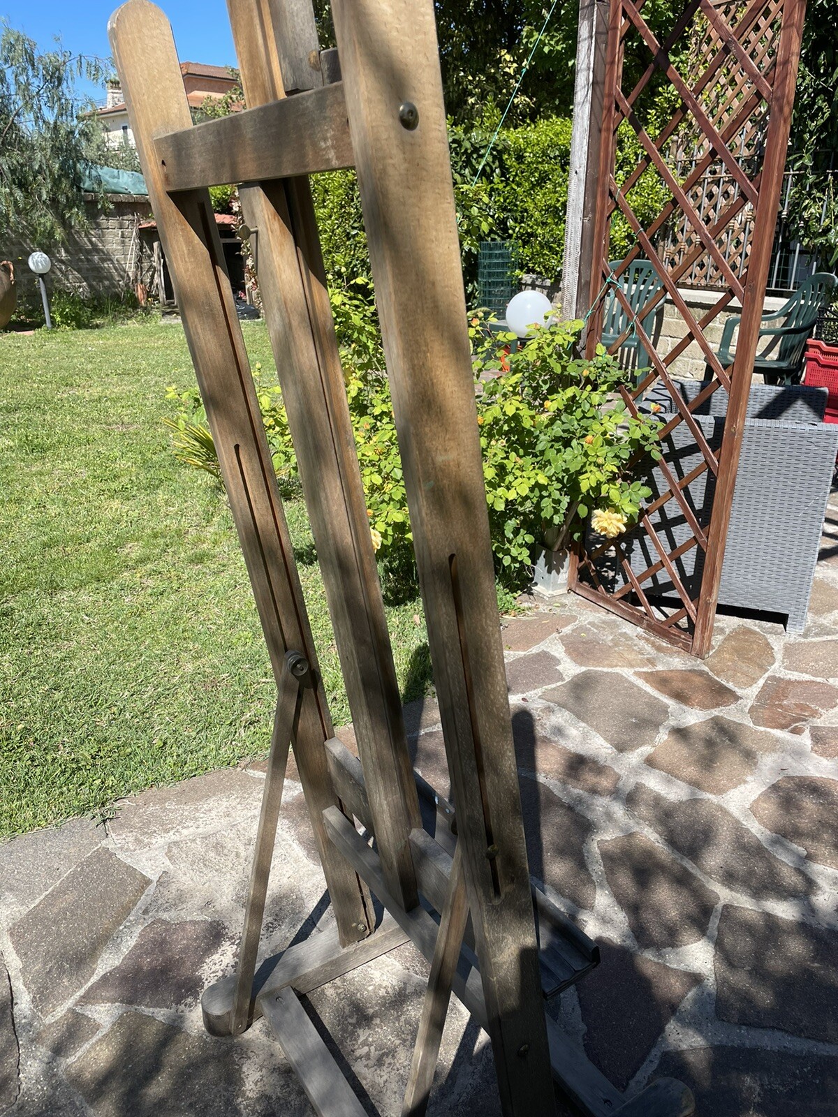 STENDIBIANCHERIA A CAVALLETTO 'ALICANTE' Cm 194x58x108h - PRO GARDEN - Foto 6