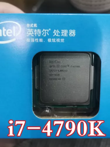New in box Intel Core i7-4790K 4.00 GHz Quad-Core LGA1150 SR219 CPU Processor - Picture 1 of 4