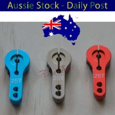 1pcs GREY 25T M3 Aluminium RC Servo Arm Horn CNC for Savox Power