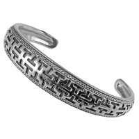 925 Silber Replikat Wikinger Armreif Armspange Fundort Unbekannt Thorhammer Zier