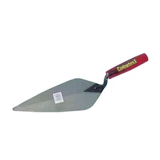 11" Brick Trowel w/Red Plastic Handle by ContractorsX