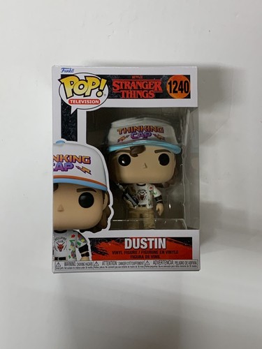Funko POP! Stranger Things S4 - #1240 Dustin Henderson *Damaged* | eBay