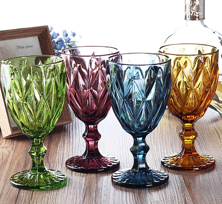 Goblet Set of Drinkware Set With Drinking Cup