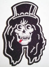 Slash~Guns & Roses~Skeleton~Embroidered Patch~2 3/4" x 1 3/4"~Ships FREE