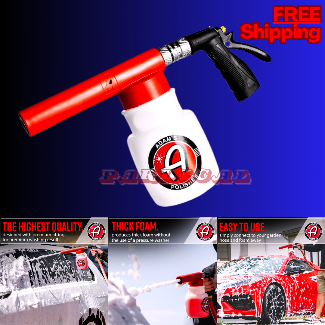 Adam's Polishes Premium Foam Gun - Car Wash Foam Gun for Garden